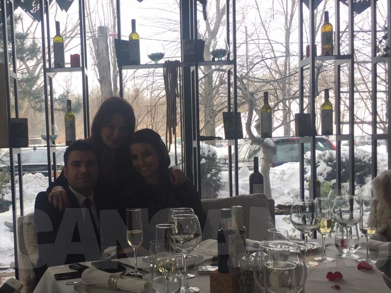 Imagini de la petrecerea de cununie a lui Adrian Mutu şi a Sandrei