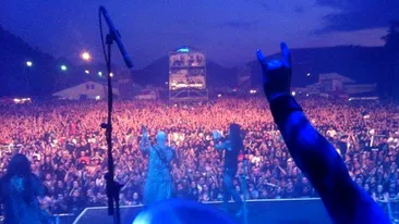 Rockerii au invadat Bucurestiul in acest weekend! Norvegienii de la Dimmu Borgir, incantati de public: Multumim, Romania, a fost un concert exploziv