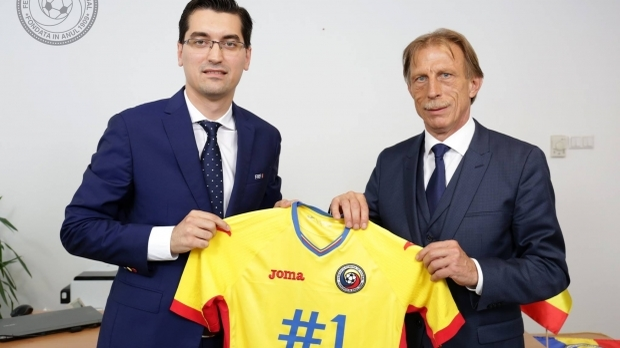 Răzvan Burleanu, la prezentarea oficială a lui Christoph Daum