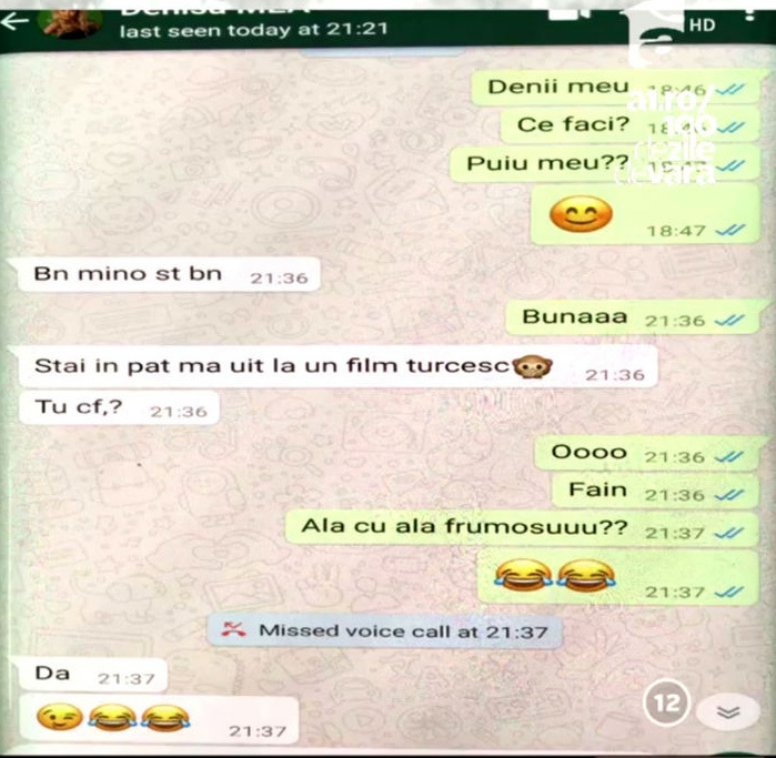Ce a vorbit Minodora cu Denisa, cu puţin timp în urmă. Acestea sunt mesajele schimbate de ele. Cum se simte Manelista!