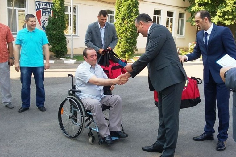 Ionuţ a câştigat aurul la Campionatul Naţional, secţia Paralimpice