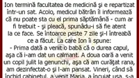 BANC | Vineri, când să închid cabinetul, a venit Maria. A încuiat ușa, s-a dezbrăcat și s-a întins pe masă, spunându-mi: Ioane...