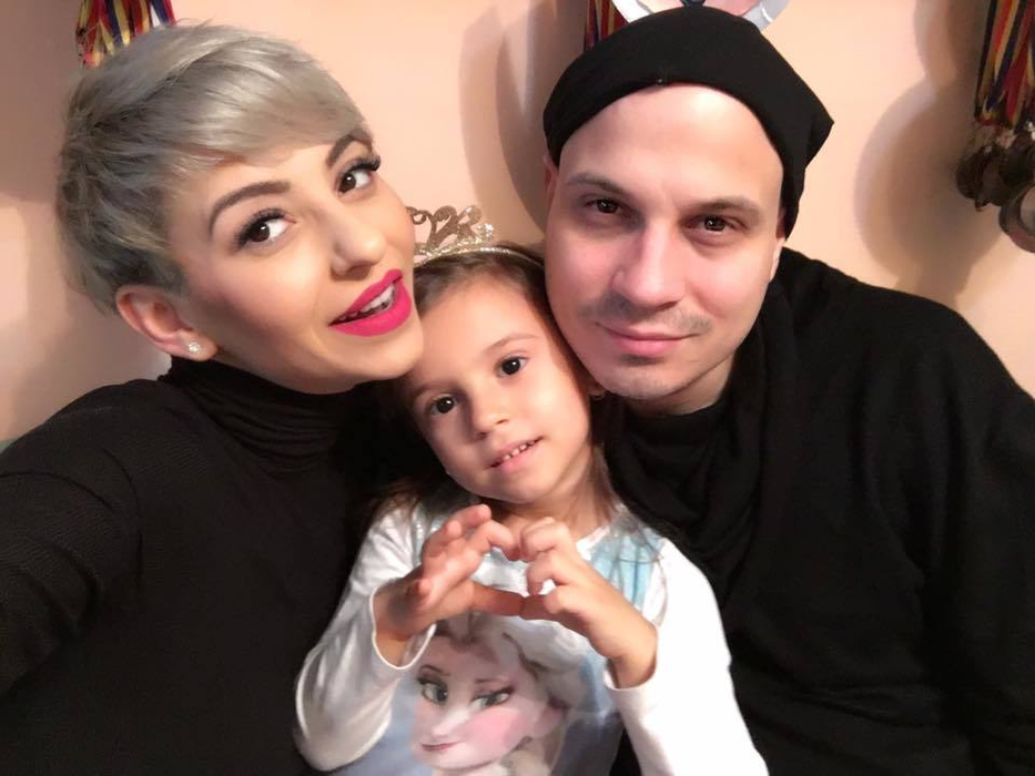 Giulia şi Vlad Huidu păreau un cuplu fericit