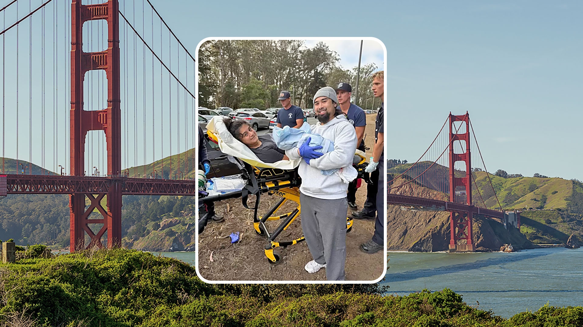Glumiseră că bebelușul s-ar putea naște în mașină, apoi chiar s-a întâmplat! Poveste incredibilă în San Francisco