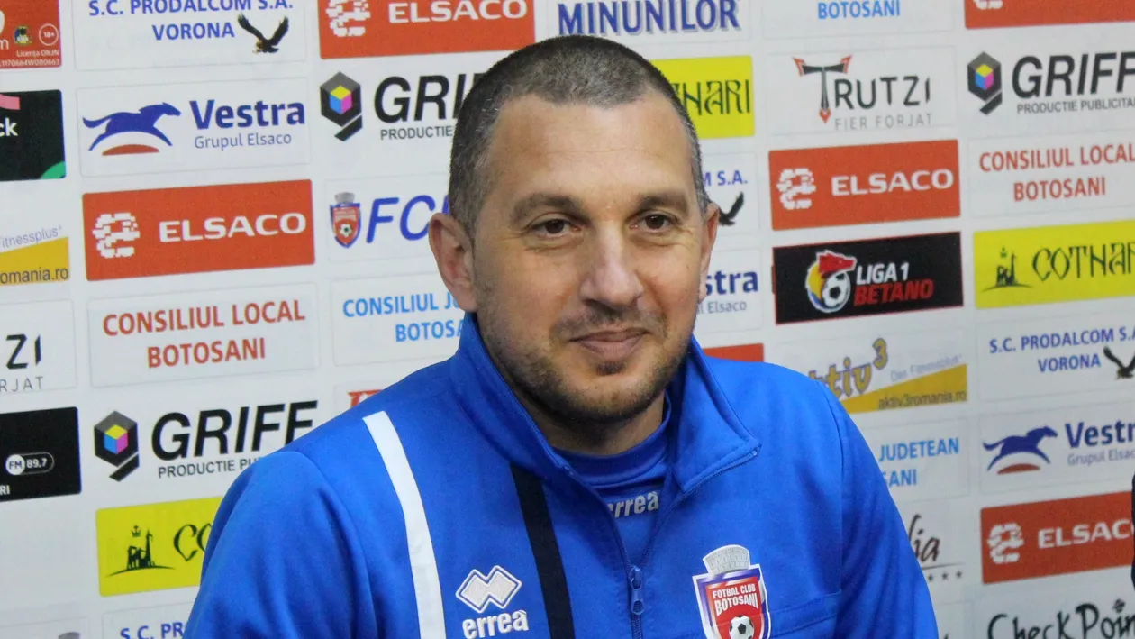 Acționarii FC Botoșani i-au propus lui Costel Enache prelungirea contractulului: „Am discutat mult pe tema asta!”