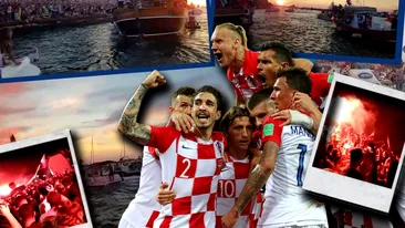 Imagini fabuloase de la petrecerea de pe mare a croaților