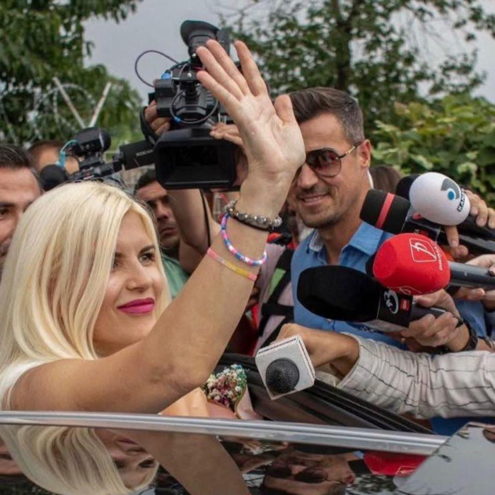 Elena Udrea, la ieșirea din penitenciar