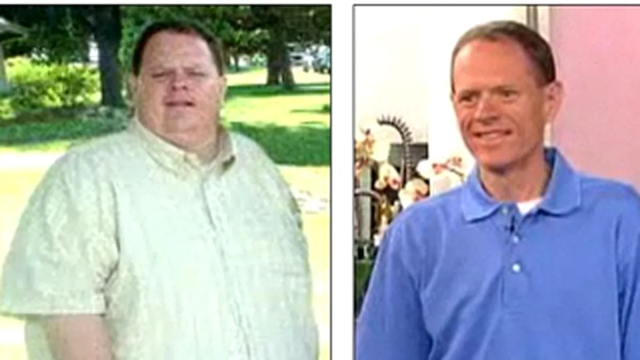 A slabit 136 de kilograme in 3 ani! VEZI AICI  care este secretul lui!