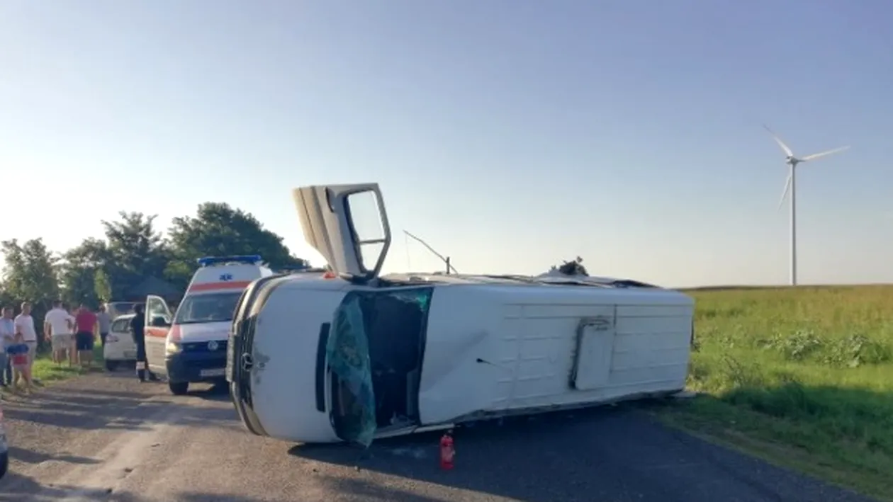 Șoferul care a fugit după ce a produs accidentul cu 12 răniți, în Buzău, a fost arestat preventiv