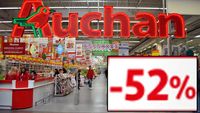 Cea mai mare reducere din Auchan. Produsul adorat de români a fost ieftinit cu 52%