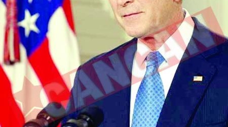 Bush, receptioner de marfa la fierarie