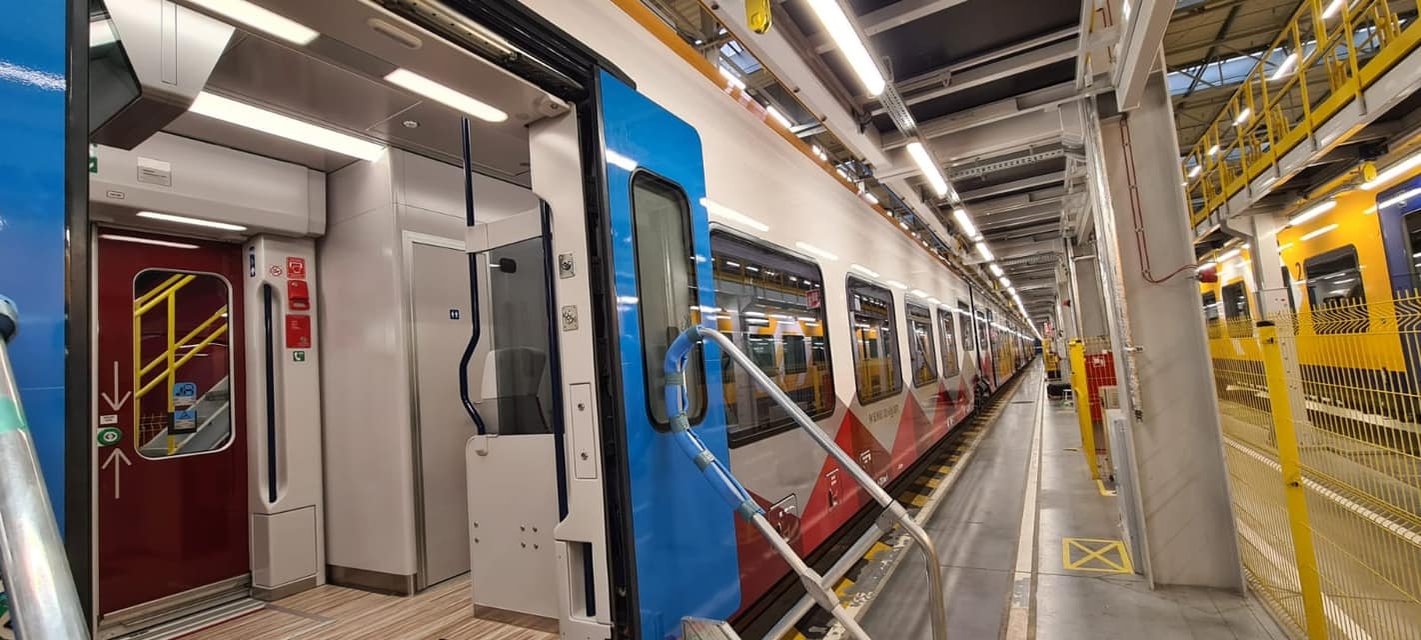 Trenul va ajunge la București pe 5 decembrie 2023 / sursă foto: Facebook