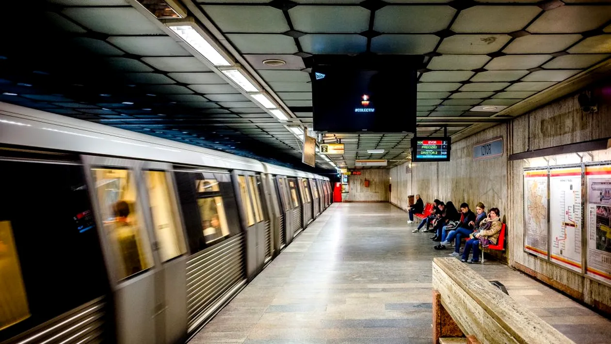 Clipe de panică la metrou! O persoană a încercat să se sinucidă. Circulația trenurilor a fost afectată