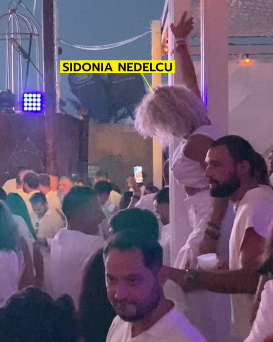 Sidonia, fericită în LOFT Mamaia