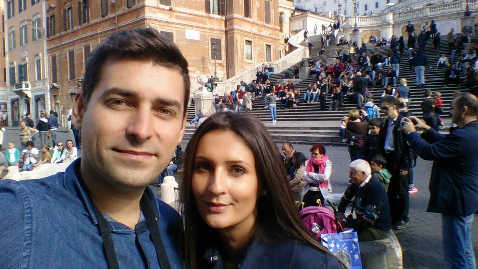 Fiul ROMICĂI JURCA s-a însurat! Frumoasa care i-a furat inima e o fostă stewardesă. Iată imaginea din ziua cea mare