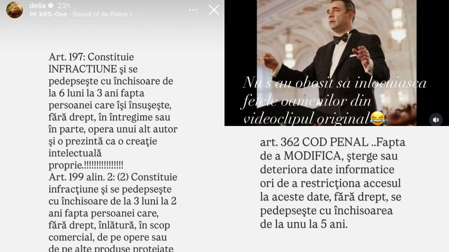Delia a fost plagiată! Munca artistei a fost furată: „De ce iei video-urile oamenilor? Aia e munca noastră”