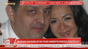 Marian Vanghelie nu face amor in postul Pastelui. Oana Mizil: "E o minune de la Dumnezeu"