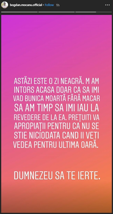 Doliu în familia de la Puterea Dragostei: “Astăzi este o zi neagră”. Andreea Mantea a aflat vestea tristă