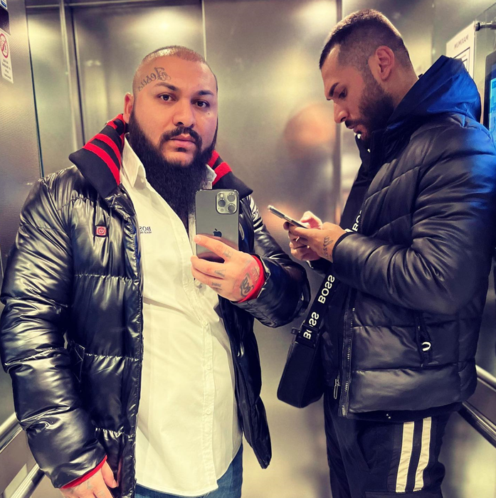 Dani Mocanu și fratele său, Romario/ Sursa foto: Instagram