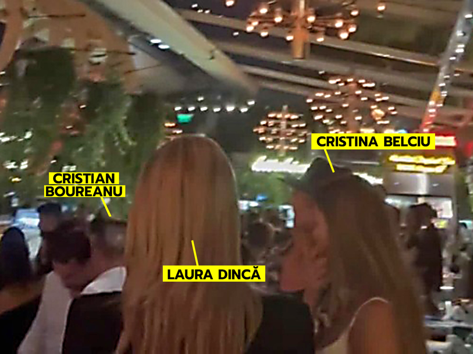 Cristian Boureanu, întâlnire de gradul zero cu fostele iubite, Laura Dincă și Cristina Belciu