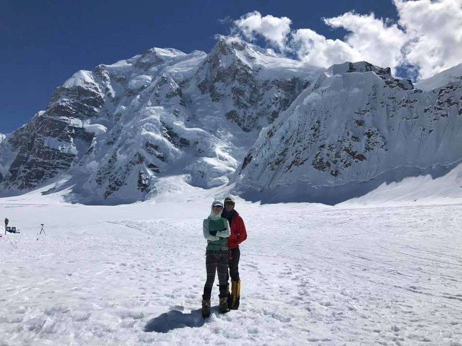 Gina Bădescu, alături de antrenorul său, Justin Ionescu