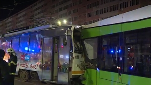 VIDEO. Momentul ciocnirii celor două tramvaie din București. Care a fost cauza, conform STB