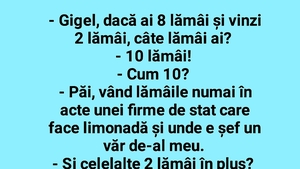 BANCUL ZILEI | Gigel și problema lămâilor în România