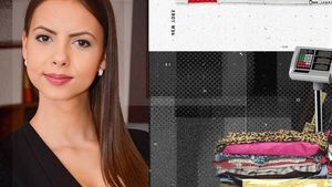 Sexy-deputata și-a cumpărat un ”sac” de haine din mall și…