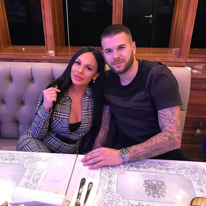 Cristian Daminuță, alături de soția lui, Mădălina