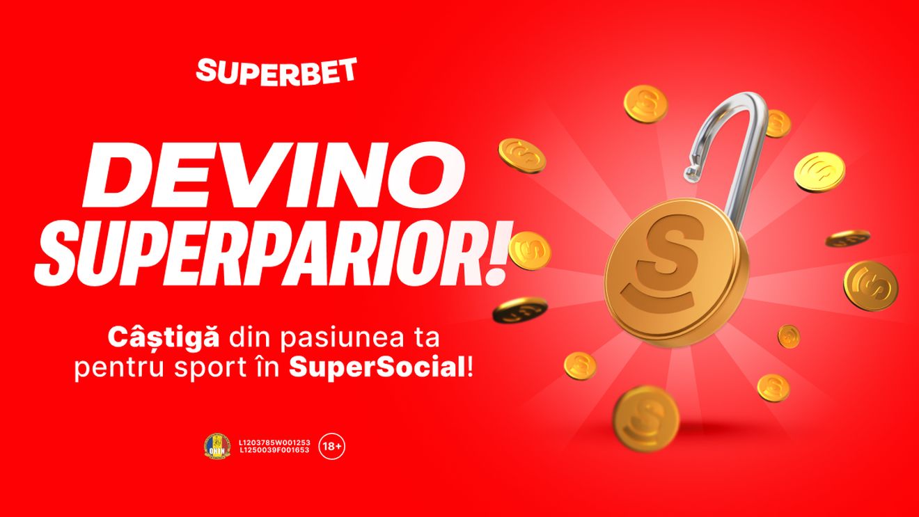 (P) Exclusiv în România: Inspiri, ești copiat și încasezi în SuperSocial! Superbet lansează programul SuperPariori