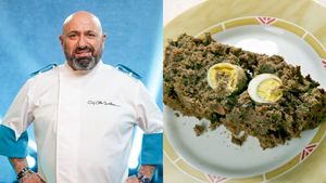 Rețeta de drob de miel a lui Cătălin Scărlătescu! Ingredientul secret care îl face fraged și delicios ca la mama acasă