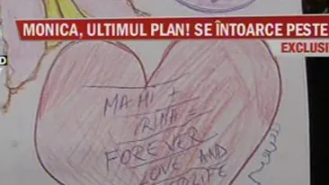 VIDEO Emotionant! Uite ce felicitari de 8 Martie si-au oferit Monica Gabor si Irinuca - Mama ei i-a scris in engleza, ea i-a dat colier identic cu al sau