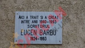Scot dinti in casa lui Eugen Barbu
