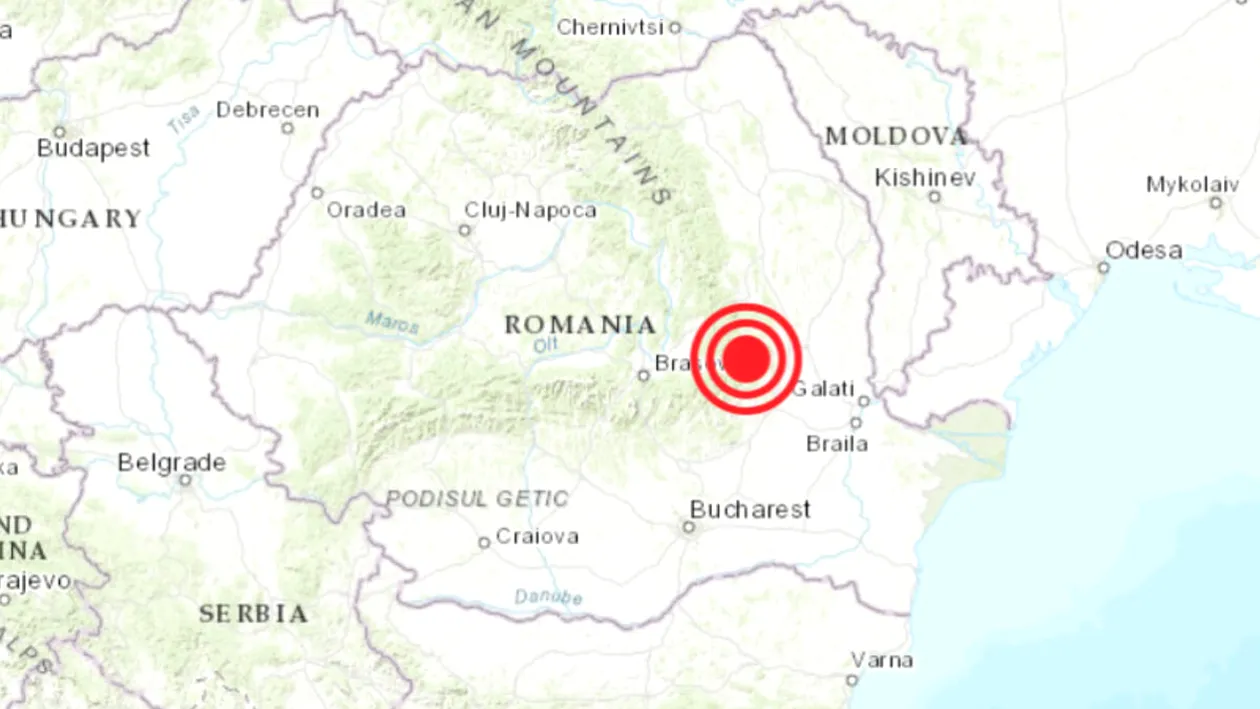 Al doilea cutremur în nici 24 de ore, în România! Ce magnitudine a avut seismul
