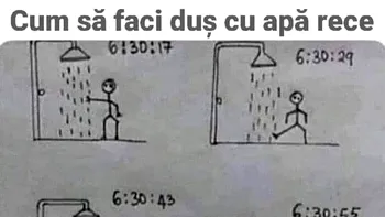 BANCUL ZILEI | Cum să faci duș cu apă rece