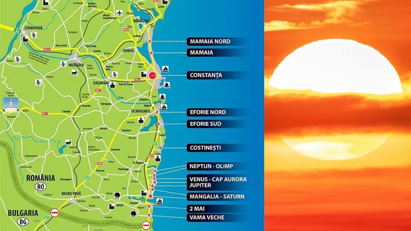 Meteorologii Accuweather au modificat prognoza: Ce se întâmplă cu vremea în iunie și iulie - în Mamaia, Costinești, Eforie și în celelalte stațiuni de pe litoralul românesc