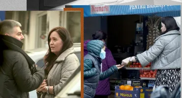 S-a ”lovit” de Maurice în Piața Floreasca, apoi... Câți bani i-a dat Amalia Năstase unei cerșetoare