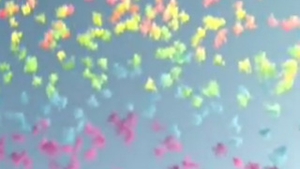 VIDEO Nu ai mai vazut niciodata asa ceva! Vezi cum arata un spectacol de artificii ziua!