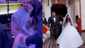 Cel mai bizar “costum” de mire! De necrezut cum s-a îmbrăcat Dragoș Paiu la nunta cu Roxana Vancea