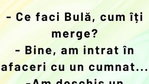 BANC | Bulă a intrat în afaceri cu cumnatul