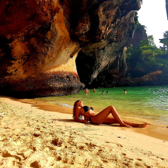 Simona Filip, relaxată într-o vacanță (foto: facebook)