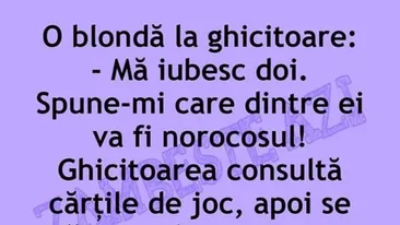 BANCUL ZILEI | O blondă, la ghicitoare: Mă iubesc 2! Care dintre ei va fi norocosul?