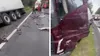 Accident grav în Mehedinți! Un microbuz și un autotren s-au ciocnit: o persoană a murit