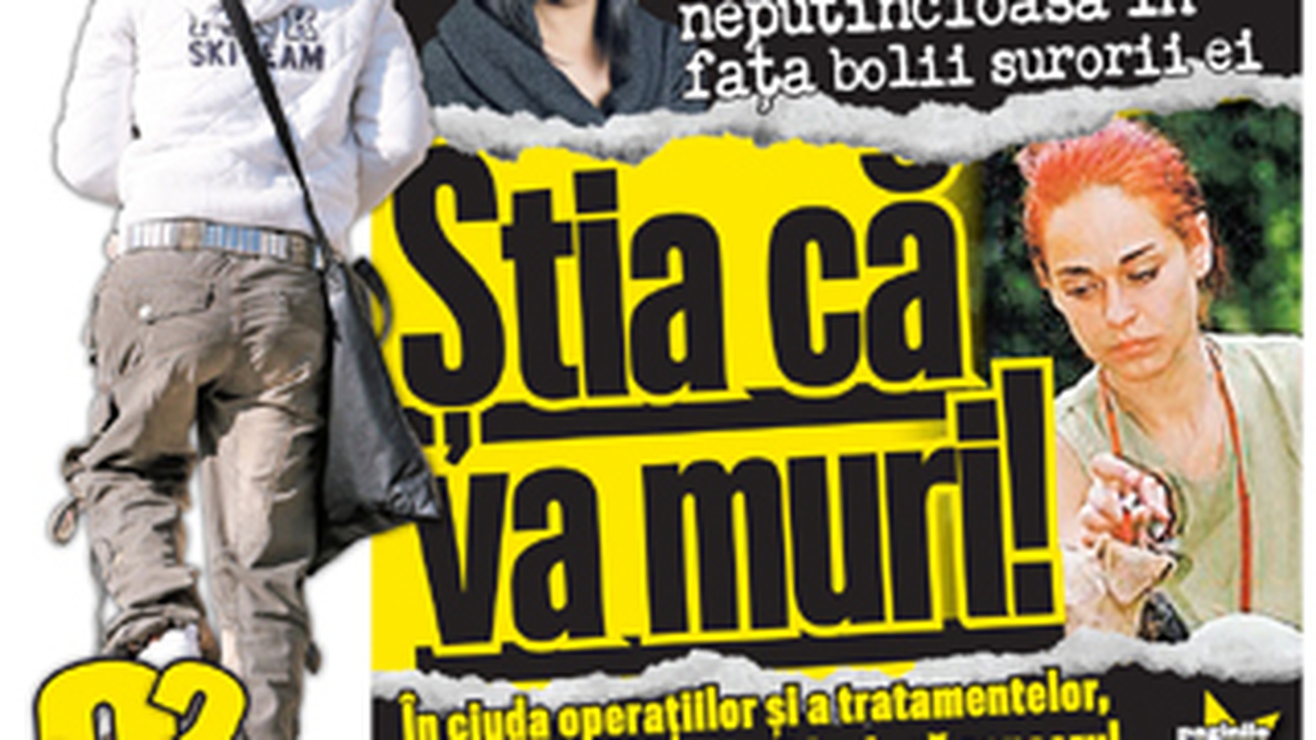 A aparut CANCAN de Weekend! Olivia Steer, neputincioasa in fata bolii surorii ei!