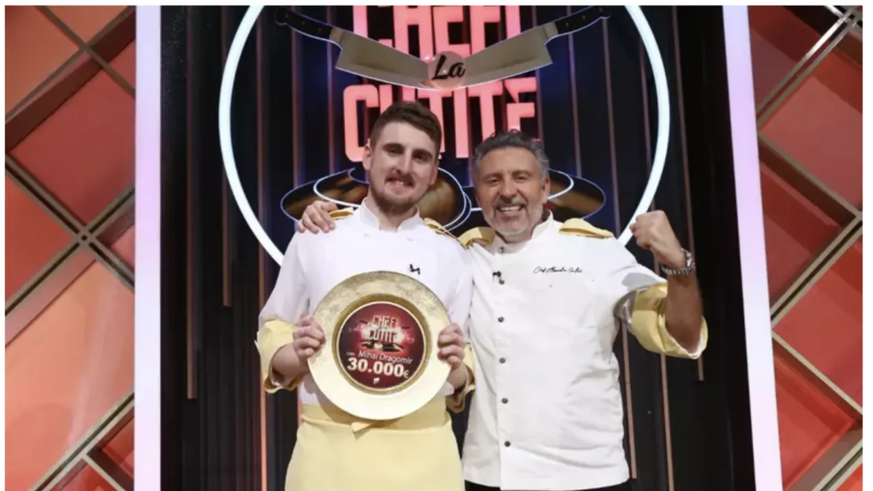 Mesajul transmis de Mihai Dragomir, câștigătorul Chefi la Cuțite. A plecat acasă cu 30.000 de euro