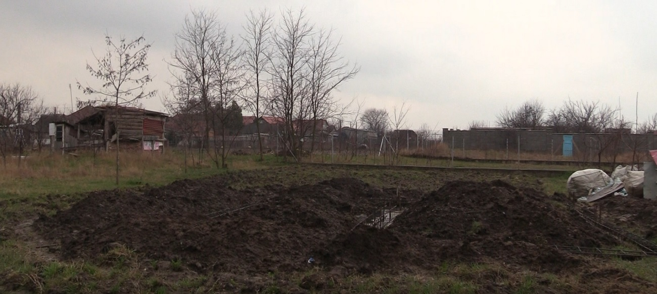 Locul unde se va construi casa lui Denis