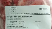 Cu cât a ajuns să se vândă un sfert de porc în Carrefour, cu o săptămână înainte de Crăciun. Lumea a crezut că este o eroare