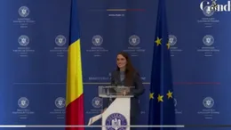 Oana Țoiu a fugit din conferința de presă, asaltată de întrebări în „scandalul fiicei lui Ponta”. Momentul video