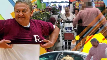 Celebrul fotbalist a ”tăbărât” pe soție într-un hypermarket… Avem imaginile necenzurate!