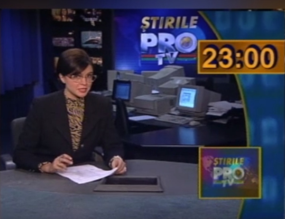 Imagini de colecție cu Cristina Țopescu la Pro TV, alături de Andreea Esca